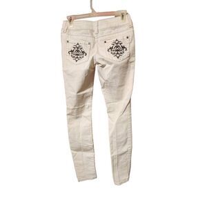 Grane junior size 0 jeans white